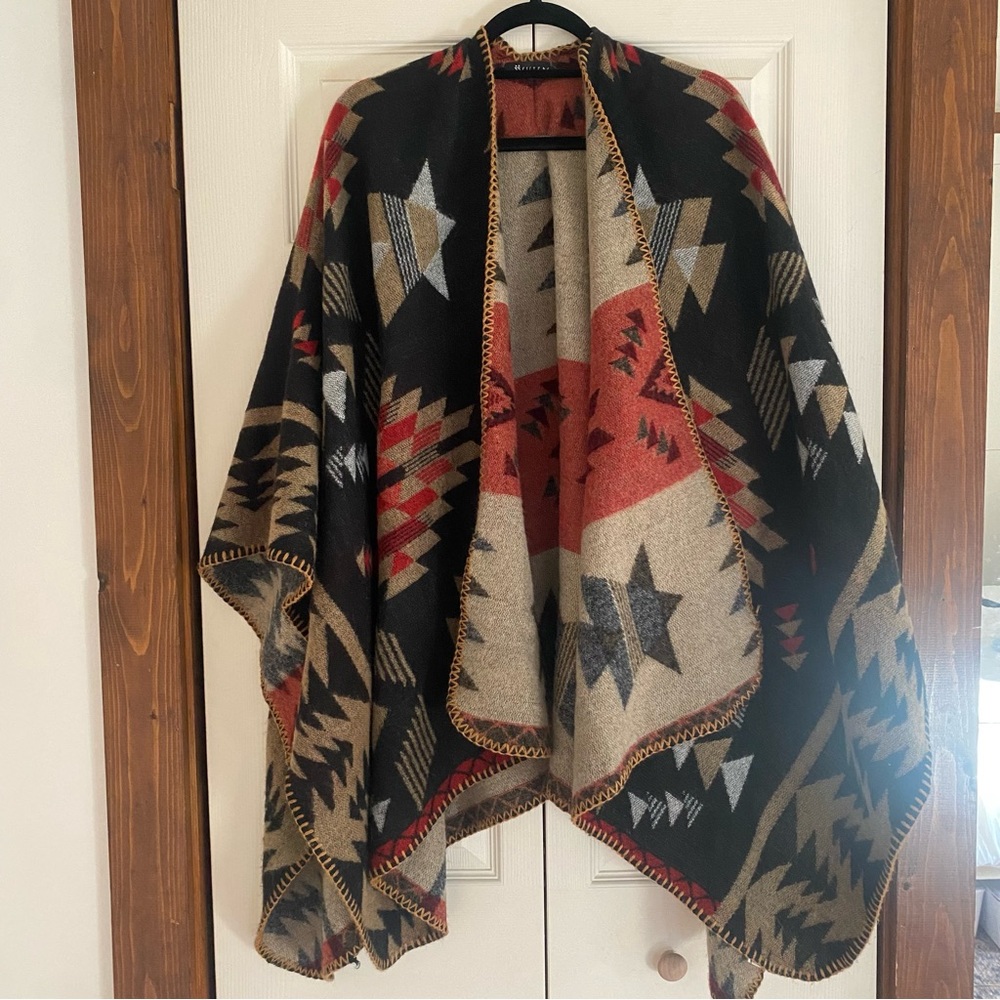 Western poncho